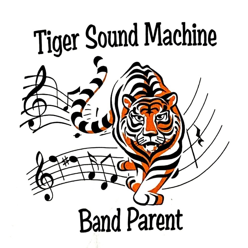 Tiger Sound Machine Band Parent‎ T-Shirt M White